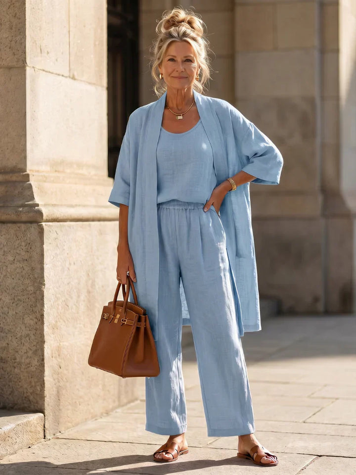 Linnea | Completo in Lino Leggero