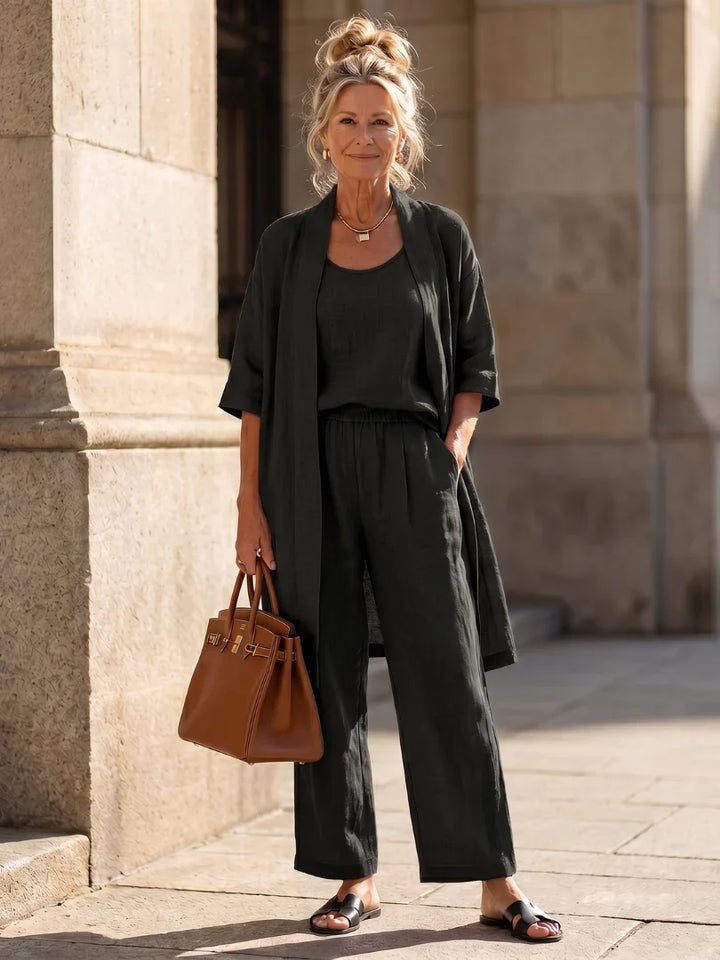 Linnea | Completo in Lino Leggero