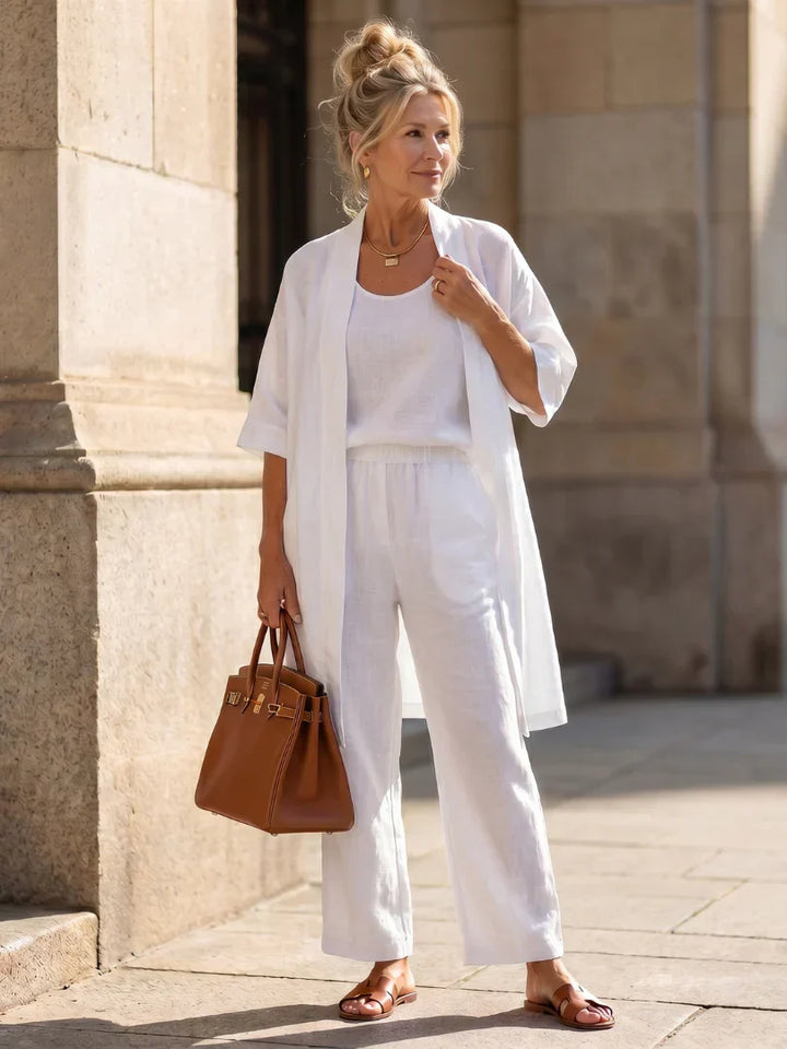 Linnea | Completo in Lino Leggero