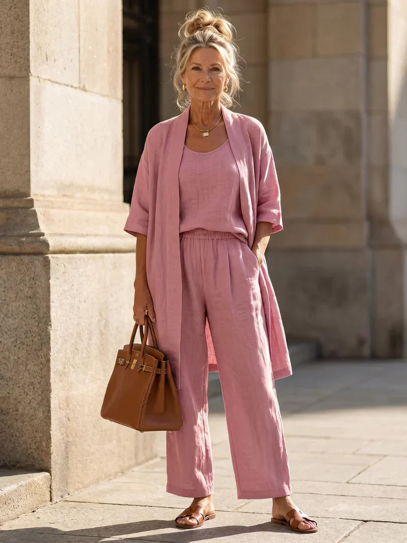 Linnea | Completo in Lino Leggero