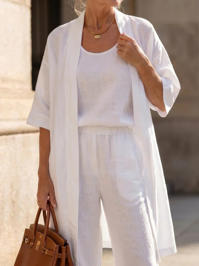 Linnea | Completo in Lino Leggero