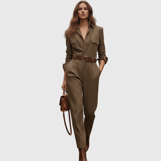 Chiara – Tuta Sartoriale in Tweed