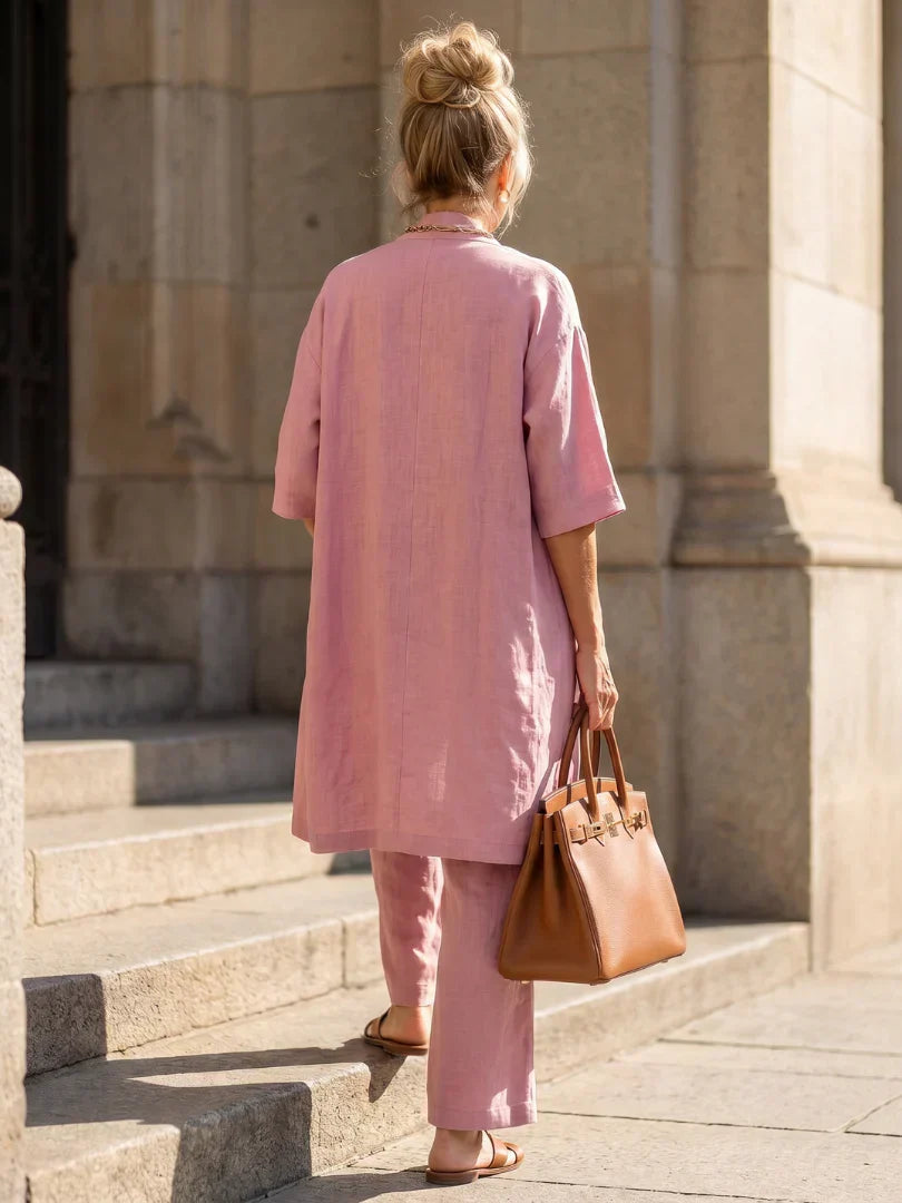 Linnea | Completo in Lino Leggero