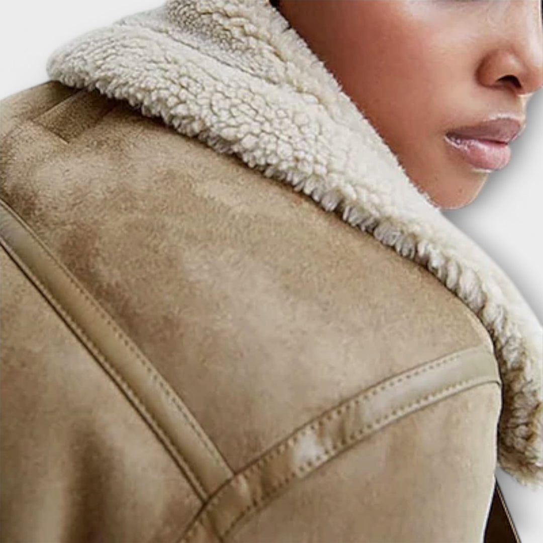 Giacca Aviator Aurora Shearling