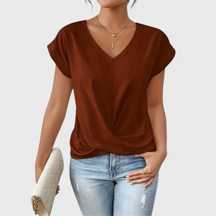Maia – Top a V intrecciato