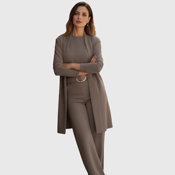 Eleonora - Lussuoso e Confortevole Completo Tre Pezzi da Donna
