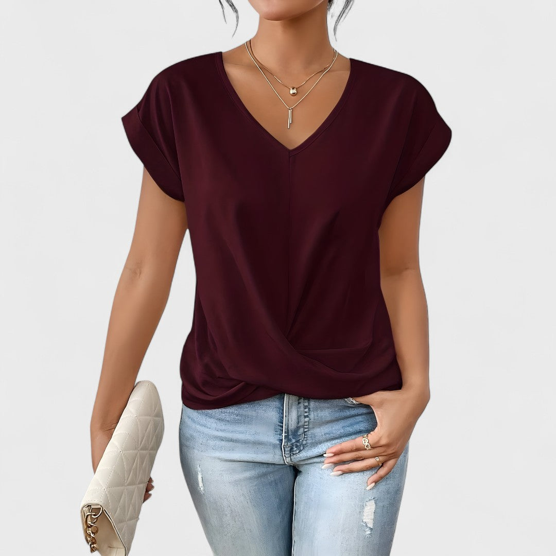 Maia – Top a V intrecciato