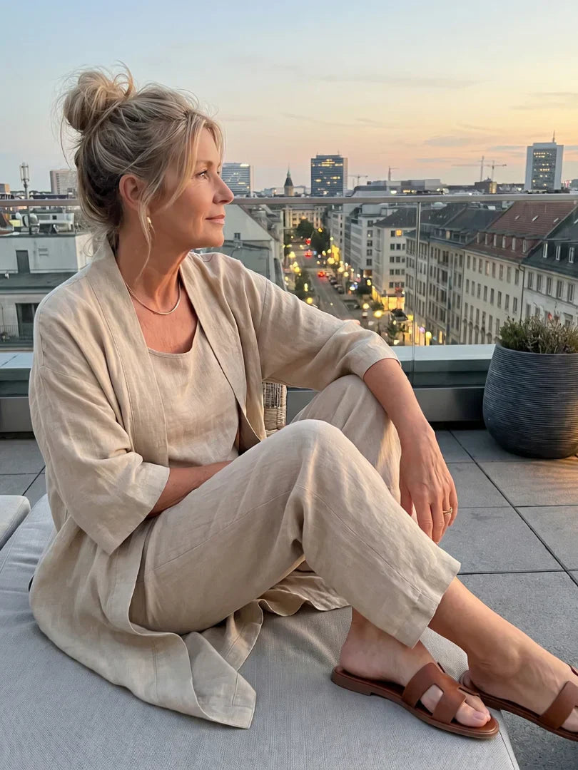 Linnea | Completo in Lino Leggero