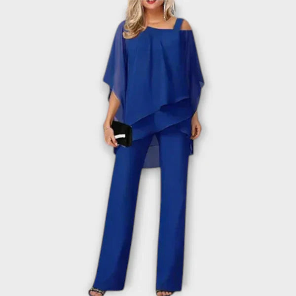 Set da sera in chiffon