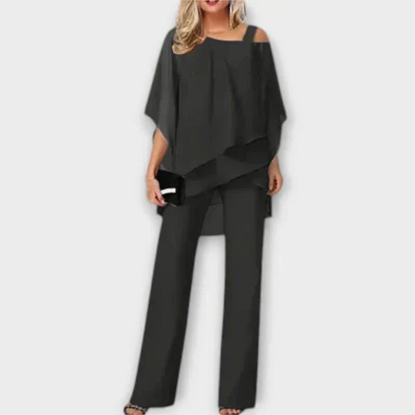 Set da sera in chiffon
