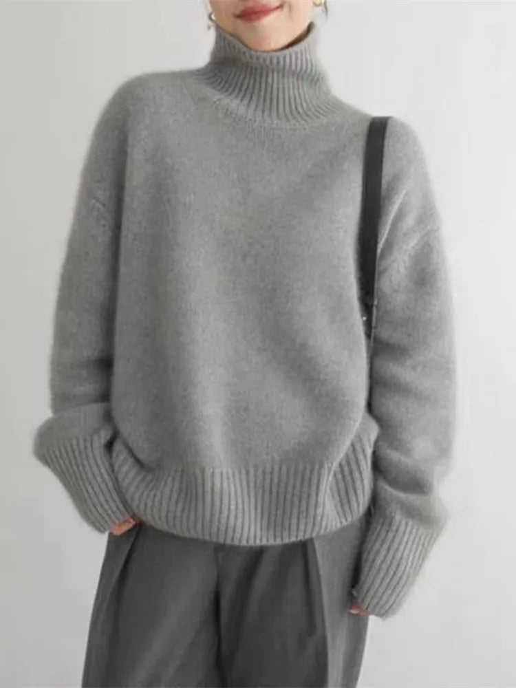 Laura -  Collo alto in cashmere
