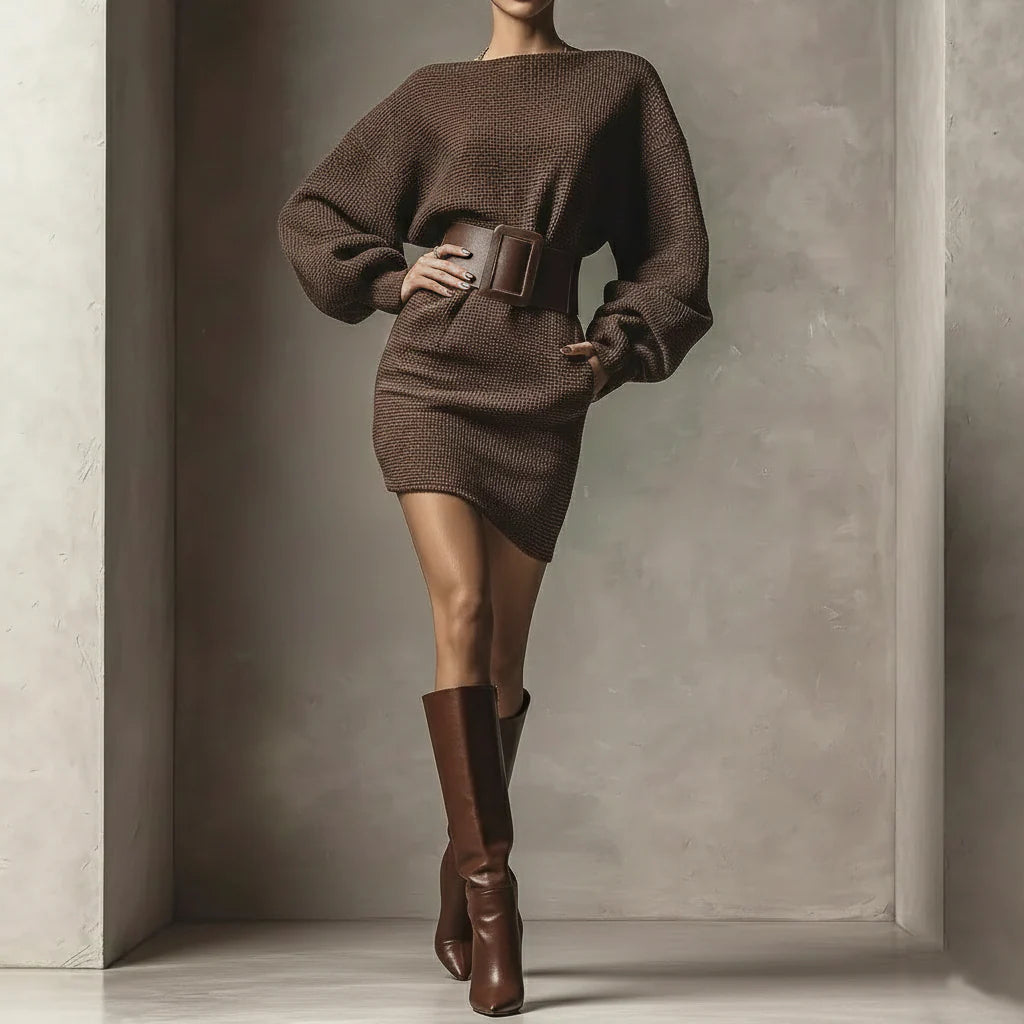 Abito Maglia Chic