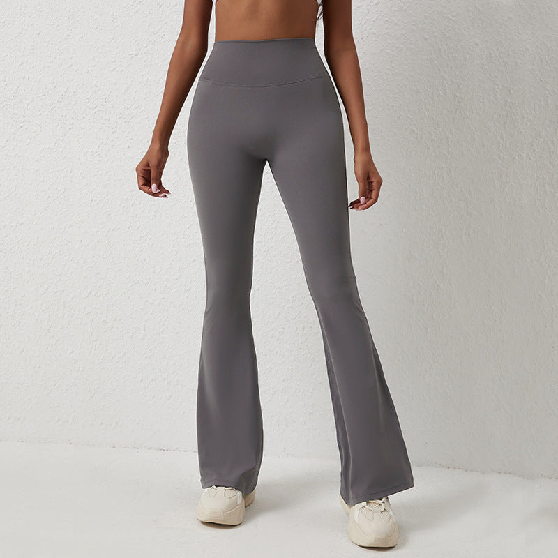 Serena - Pantaloni casual con gamba a Campana