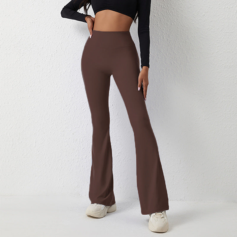 Serena - Pantaloni casual con gamba a Campana