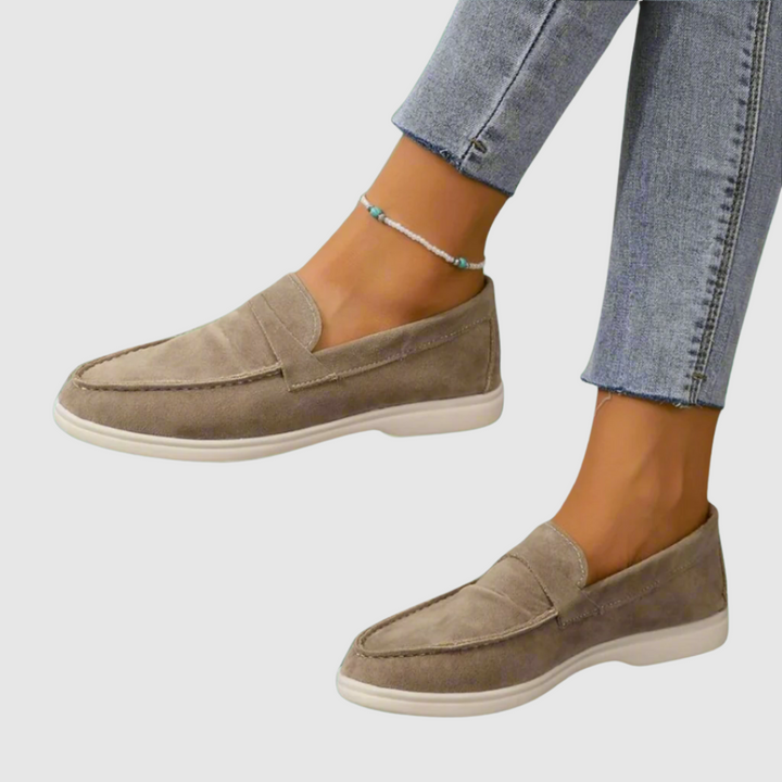 Hannah - Eleganti mocassini in suede