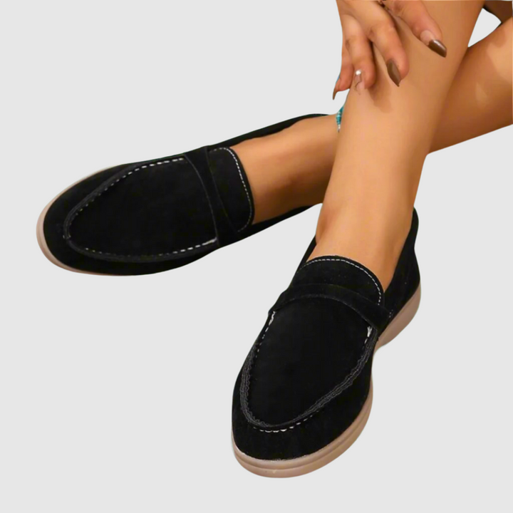 Hannah - Eleganti mocassini in suede