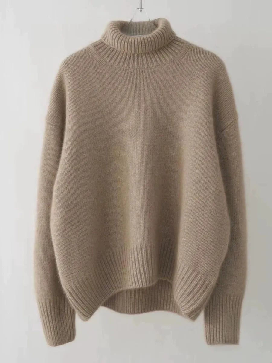 Zoey - Maglione Oversized con Collo Alto