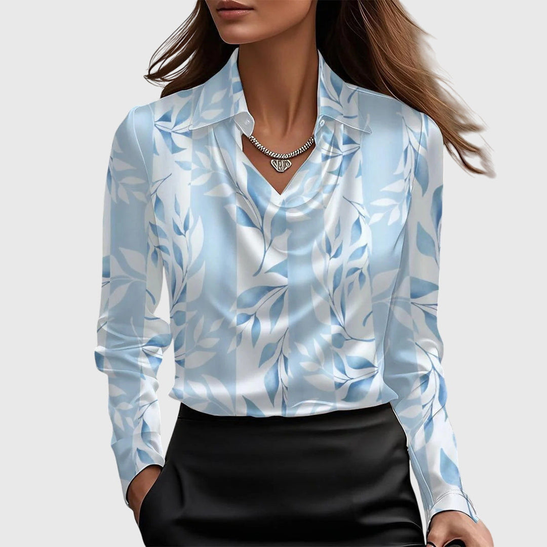 ANDREIA – Camicetta Elegante in Satin Lucido