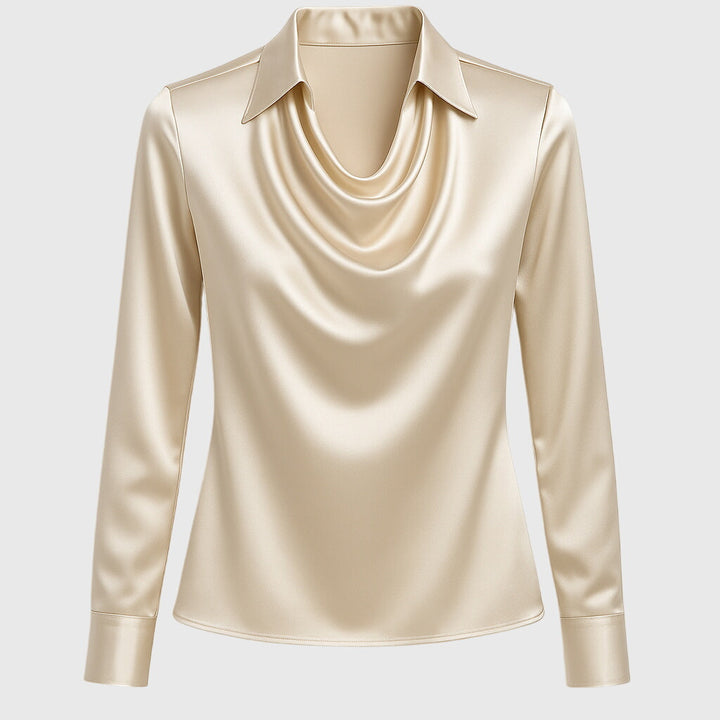 ANDREIA – Camicetta Elegante in Satin Lucido