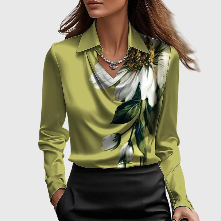 ANDREIA – Camicetta Elegante in Satin Lucido