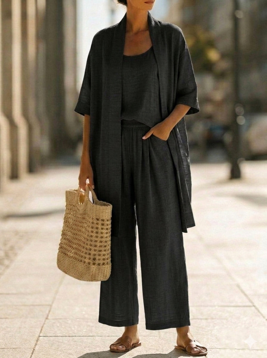 Linnea | Completo in Lino Leggero